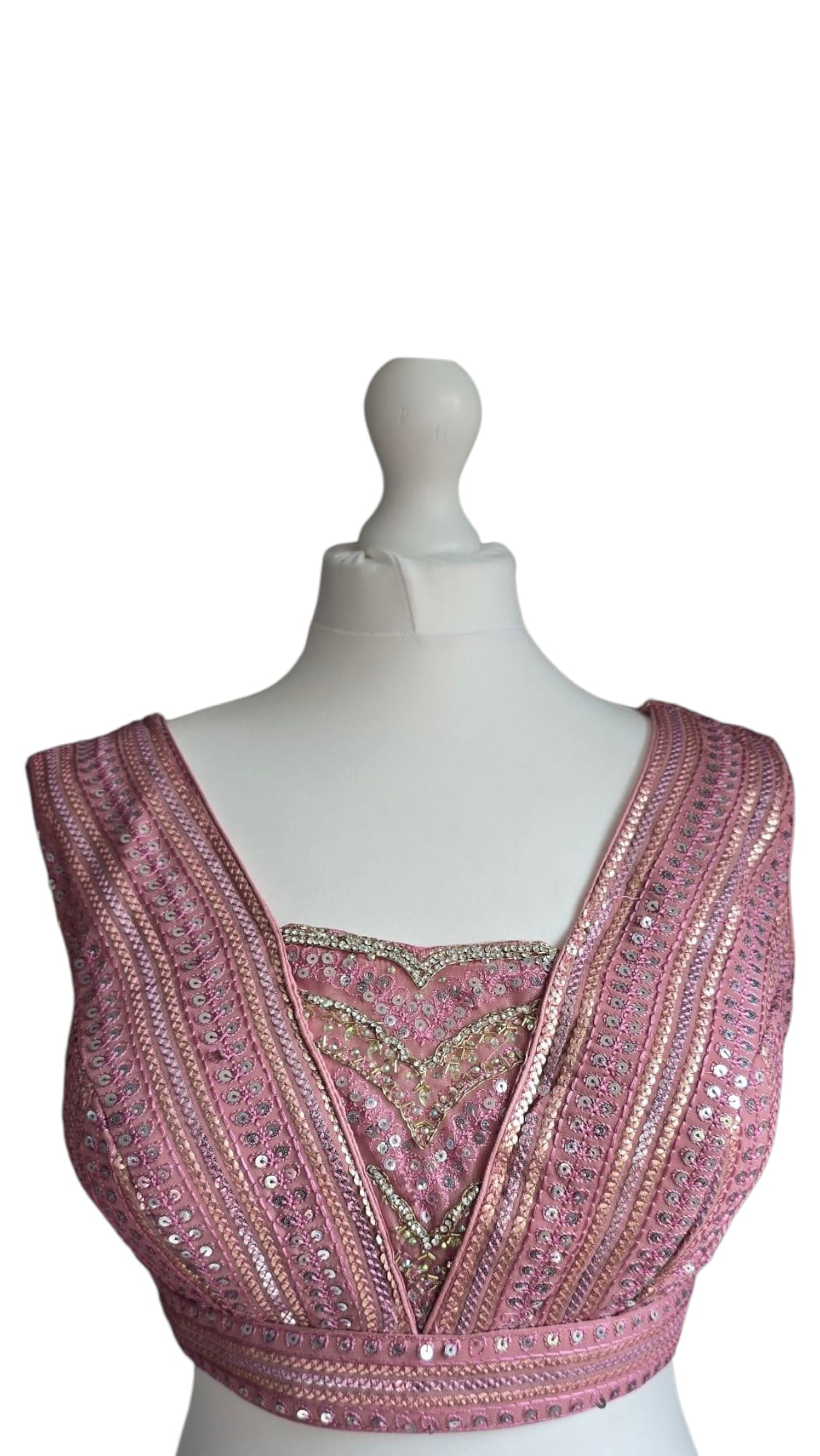 Light Dusty Pink Georgette Palazzo